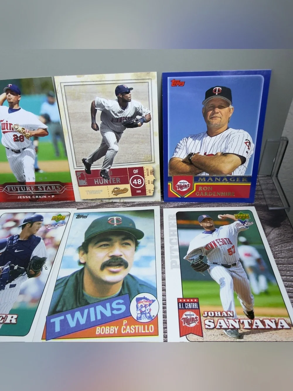 Minnesota Twins Card Lot 12x Mauer Ortiz Radke Chrome Rookie +